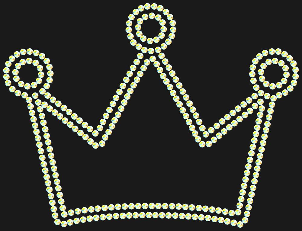 Трафарет Crown — RHT_CROWN1_SS16_CRYSTAL_AB