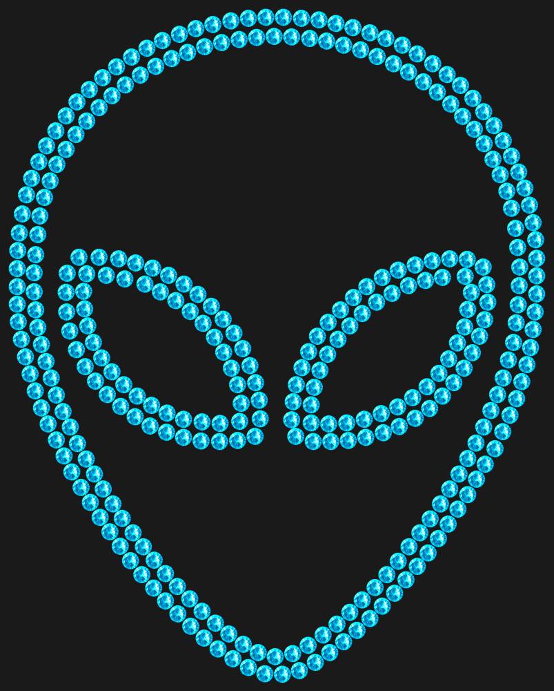 Трафарет Alien — RHT_UFO1_SS10_AQUAMARINE