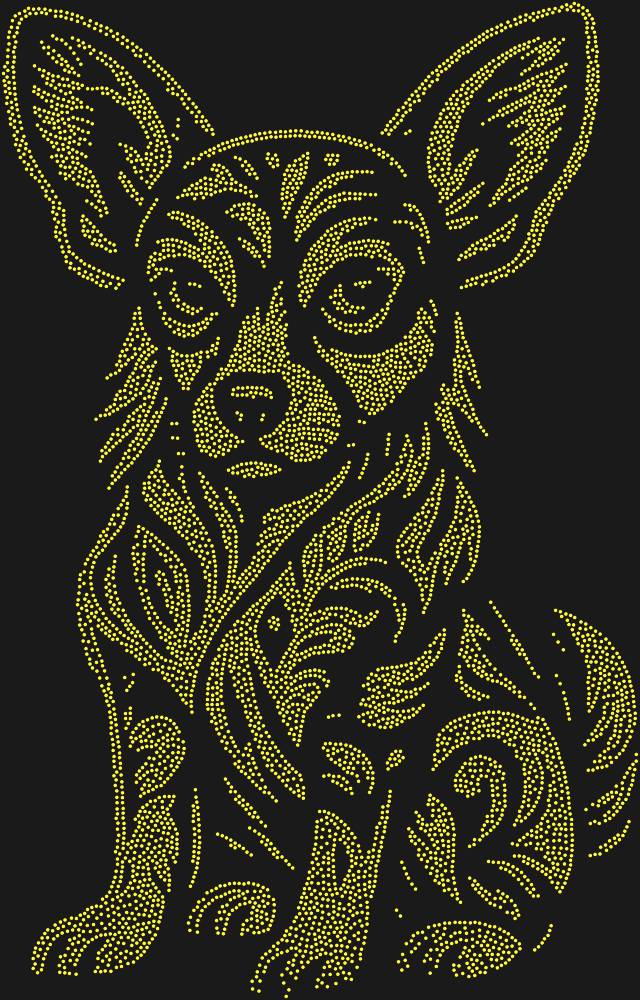 Трафарет Chihuahua — RHT_CHIHUAHUA1_SS12_TOPAZ