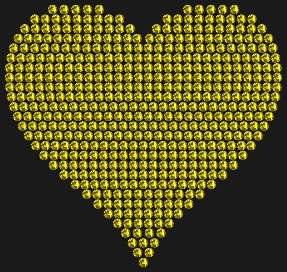 Трафарет A big heart — RHT_HEART4_SS16_OLIVE