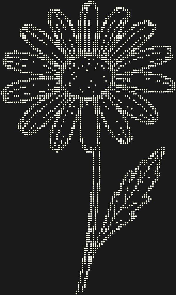 Трафарет Chamomile — RHT_CHAMOMILE1_SS16_CRYSTAL_AB