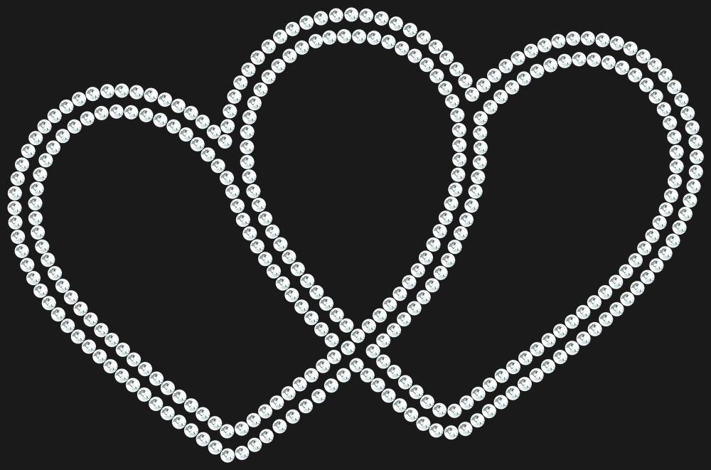 Трафарет Hearts — RHT_HEARTS1_SS20_CRYSTAL_CLEAR