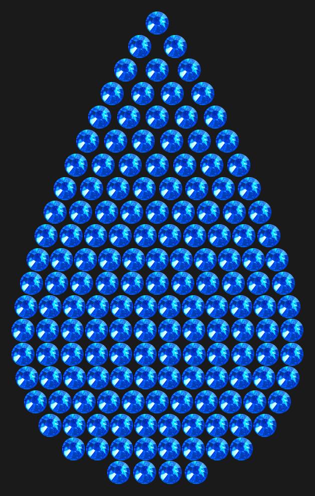 Трафарет Classic drop — RHT_DROP2_SS16_SAPPHIRE
