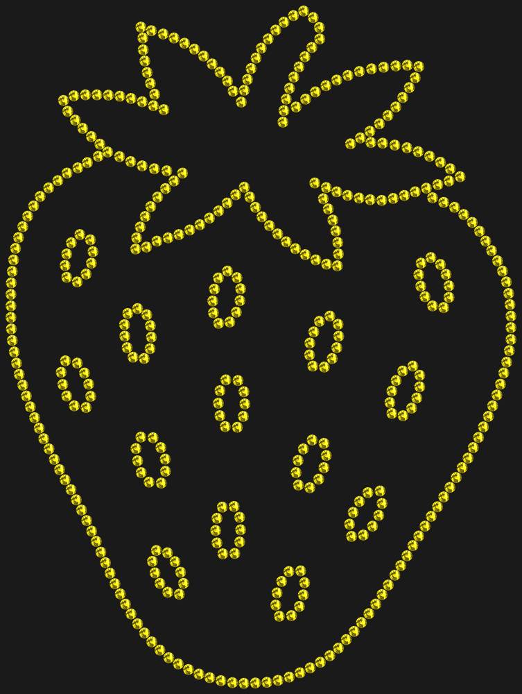 Трафарет Strawberry — RHT_STRAWBERRY2_SS10_OLIVE