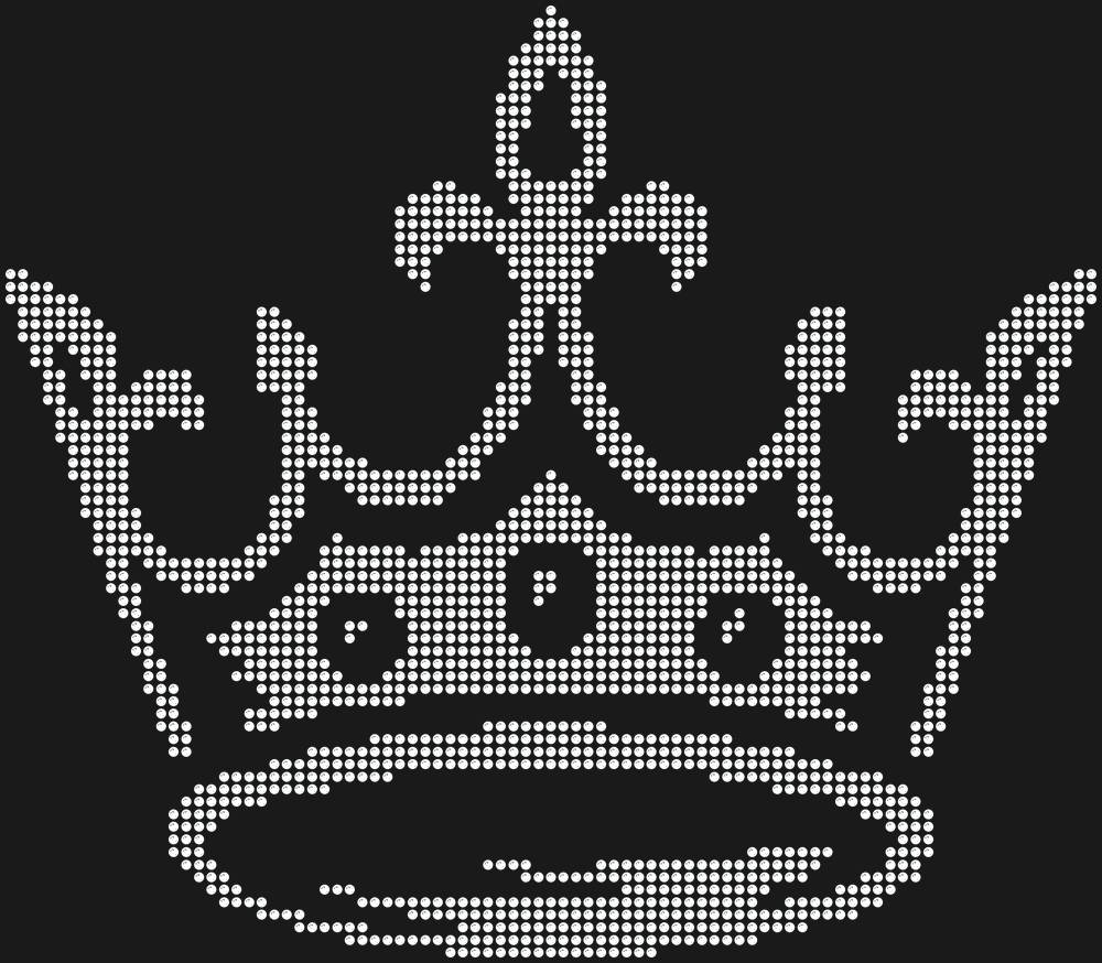 Трафарет Crown — RHT_CROWN2_SS6_CRYSTAL_CLEAR