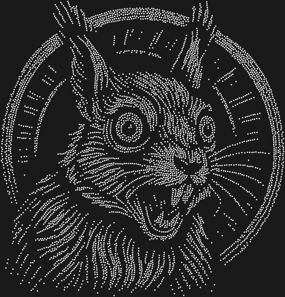 Трафарет Белка в колесе — RHT_SQUIRREL2_SS20_CRYSTAL_CLEAR