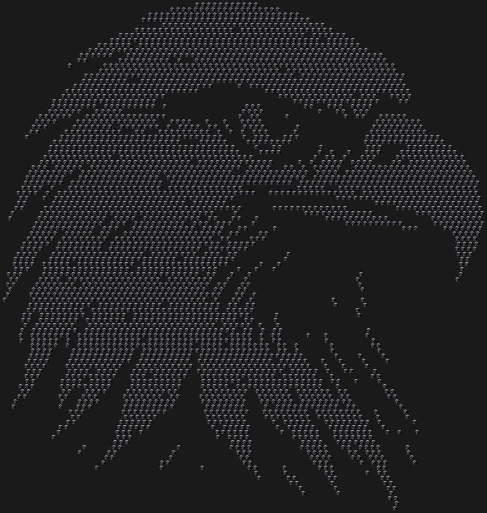 Трафарет Eagle — RHT_EAGLE1_SS10_JET_BLACK