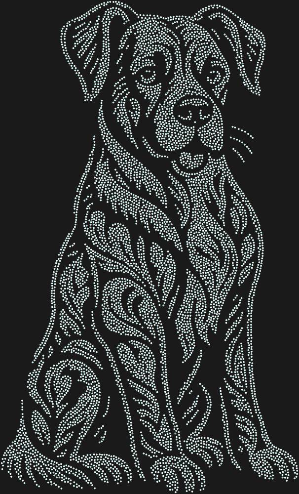 Трафарет Боксер — RHT_BOXER1_SS12_CRYSTAL_AB_DMC