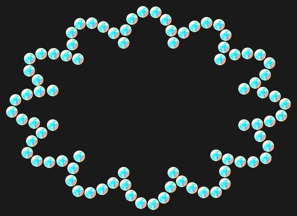 Трафарет Mini cloud — RHT_CLOUD2_SS20_CRYSTAL_AB_DMC