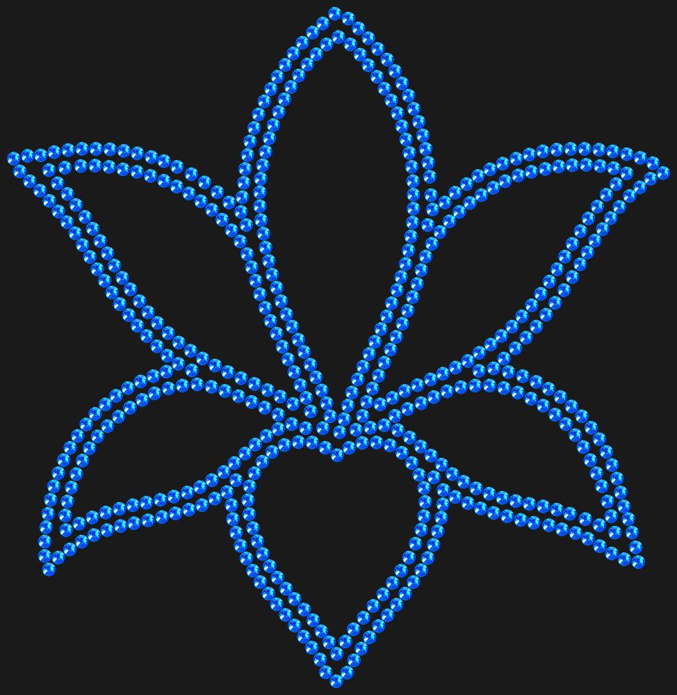 Трафарет Lily — RHT_LILY1_SS10_SAPPHIRE