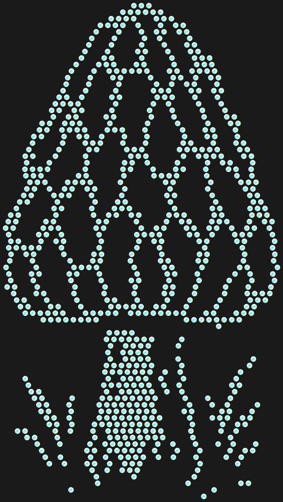Трафарет Morel — RHT_MOREL1_SS20_CRYSTAL_AB_DMC