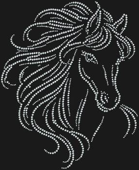 Оживите милого «Лошадку» сиянием 1418 страз, вдохнув в гриву и изгибы грации волшебный блеск.