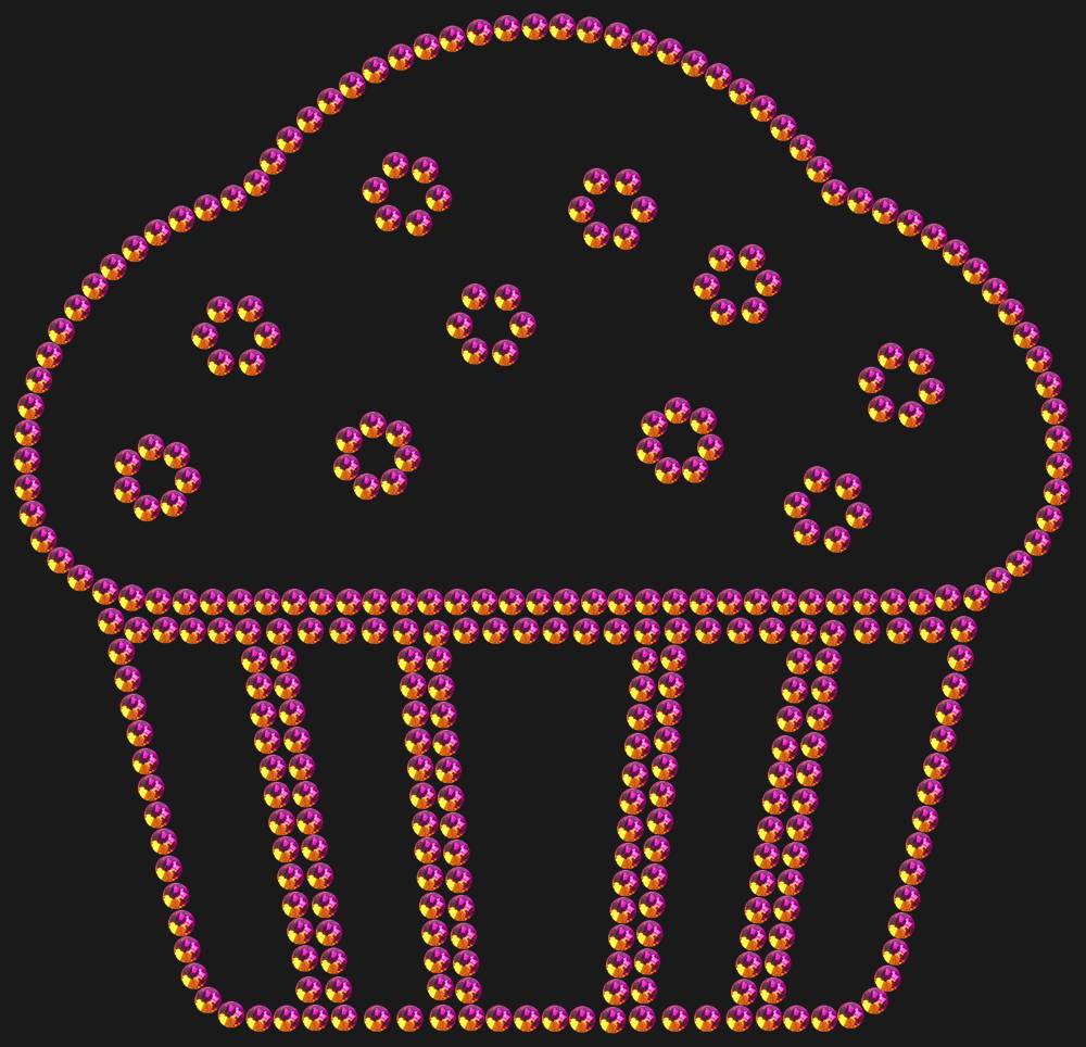 Трафарет Muffin — RHT_CAKE1_SS10_RAINBOW