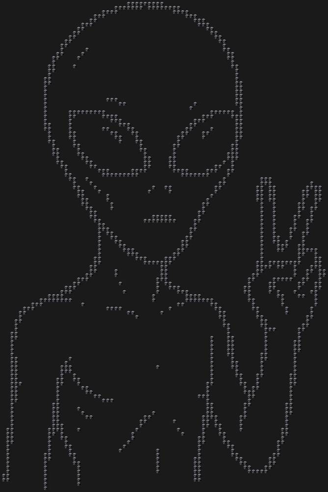 Трафарет Alien — RHT_UFO4_SS10_JET_BLACK