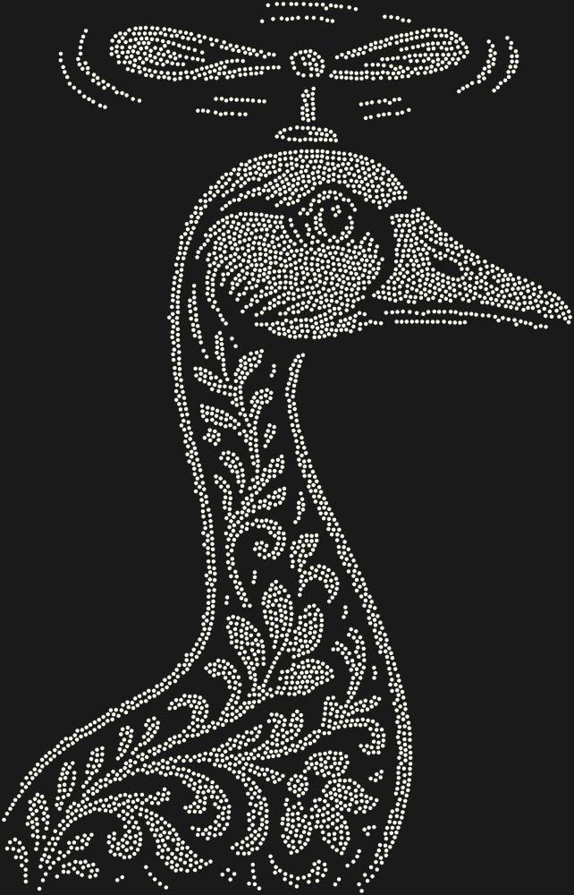 Трафарет Гусь Пропеллер — RHT_GOOSE2_SS10_CRYSTAL_AB