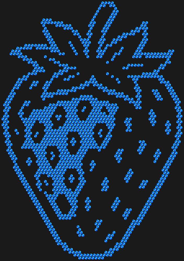 Трафарет Strawberry — RHT_STRAWBERRY1_SS16_SAPPHIRE