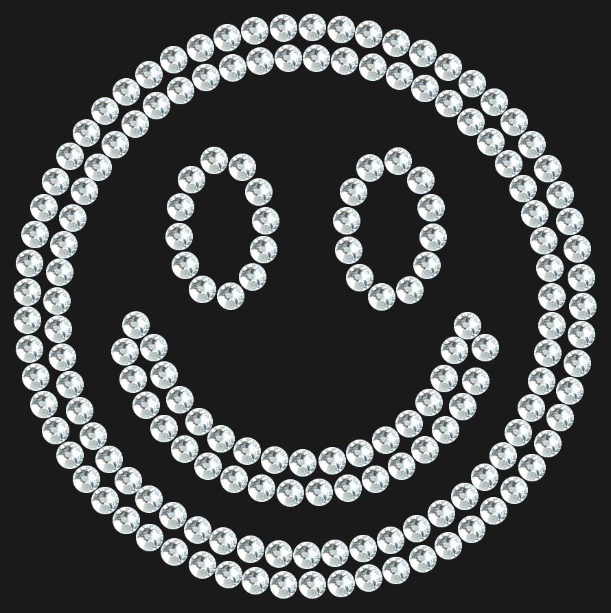 Трафарет Smiley — RHT_SMILE1_SS12_CRYSTAL_CLEAR
