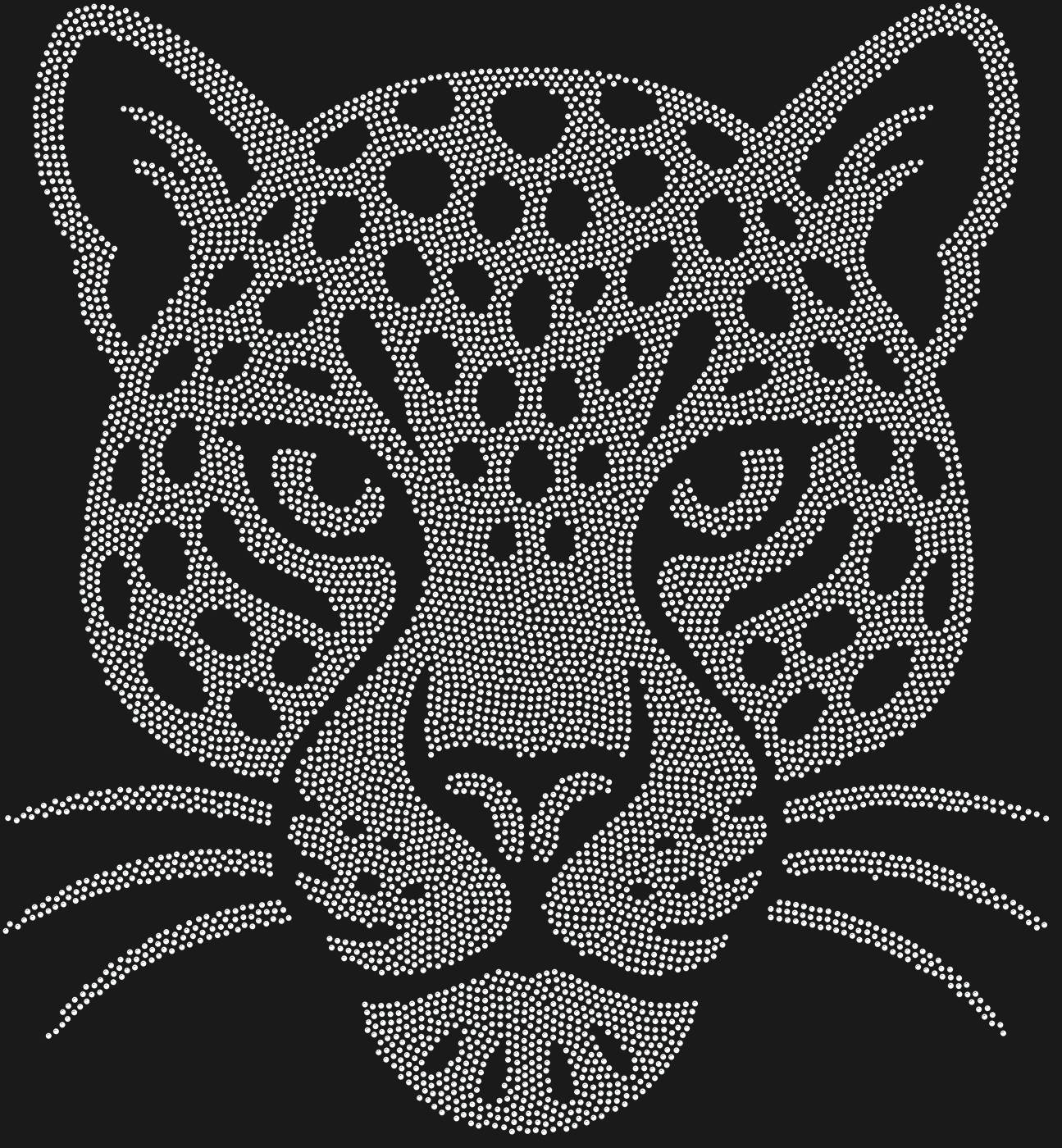 Трафарет Маска Леопард - Африка — LEOPARDMASK1