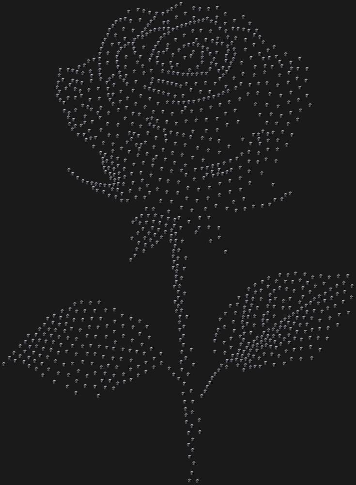 Трафарет Rose — RHT_ROSE3_SS10_JET_BLACK