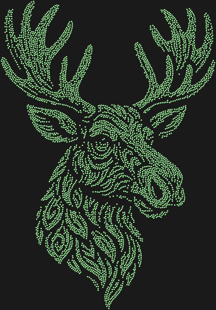 Трафарет Лось — RHT_ELK1_SS10_LT_PERIDOT