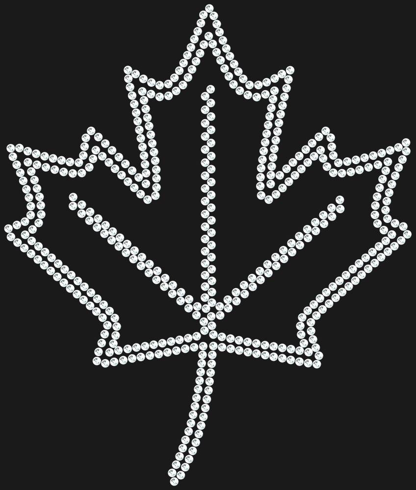 Трафарет Maple leaf — RHT_MAPLE1_SS12_CRYSTAL_CLEAR