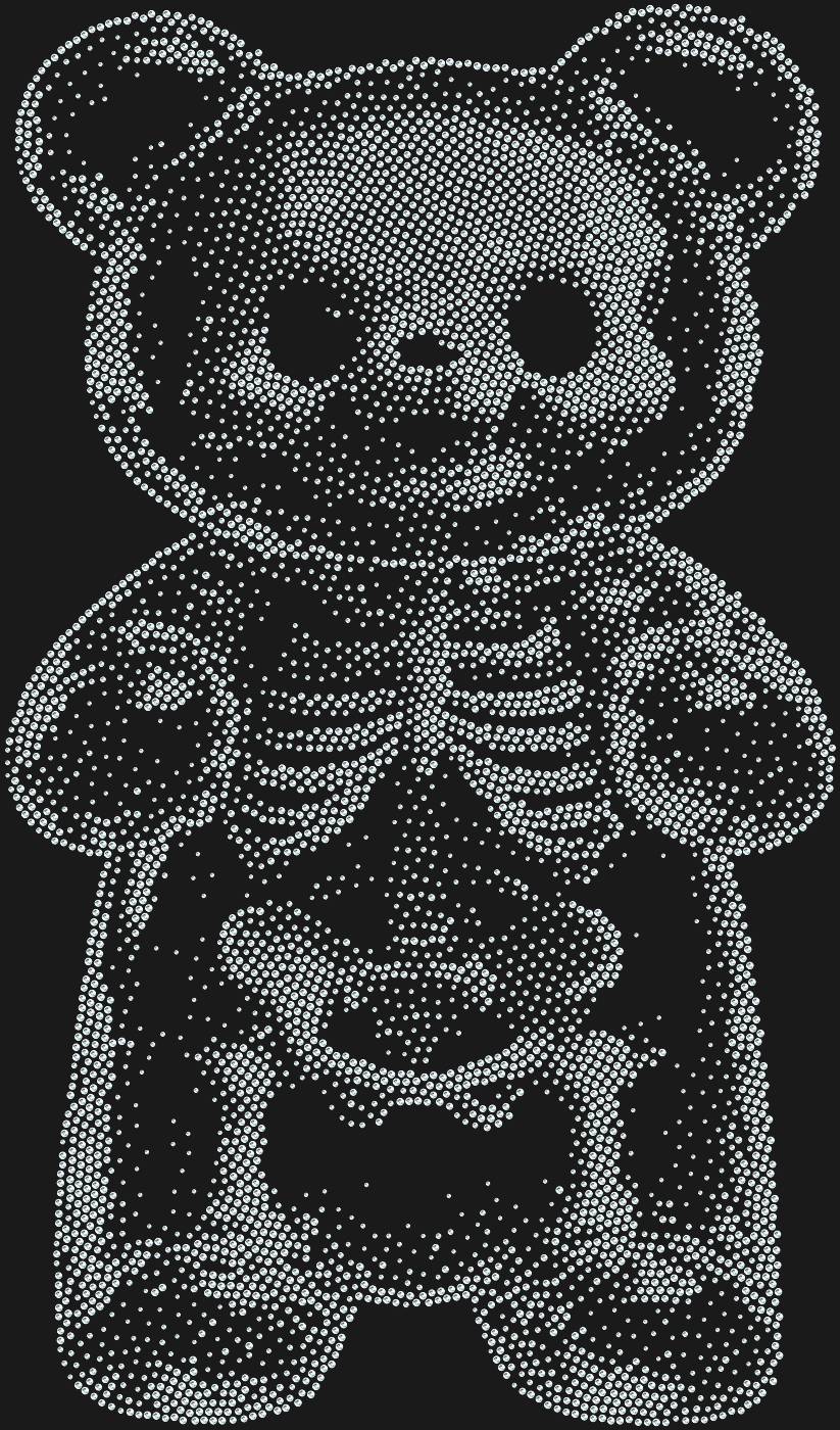 Трафарет Мармеладный мишка — GUMMYBEAR1