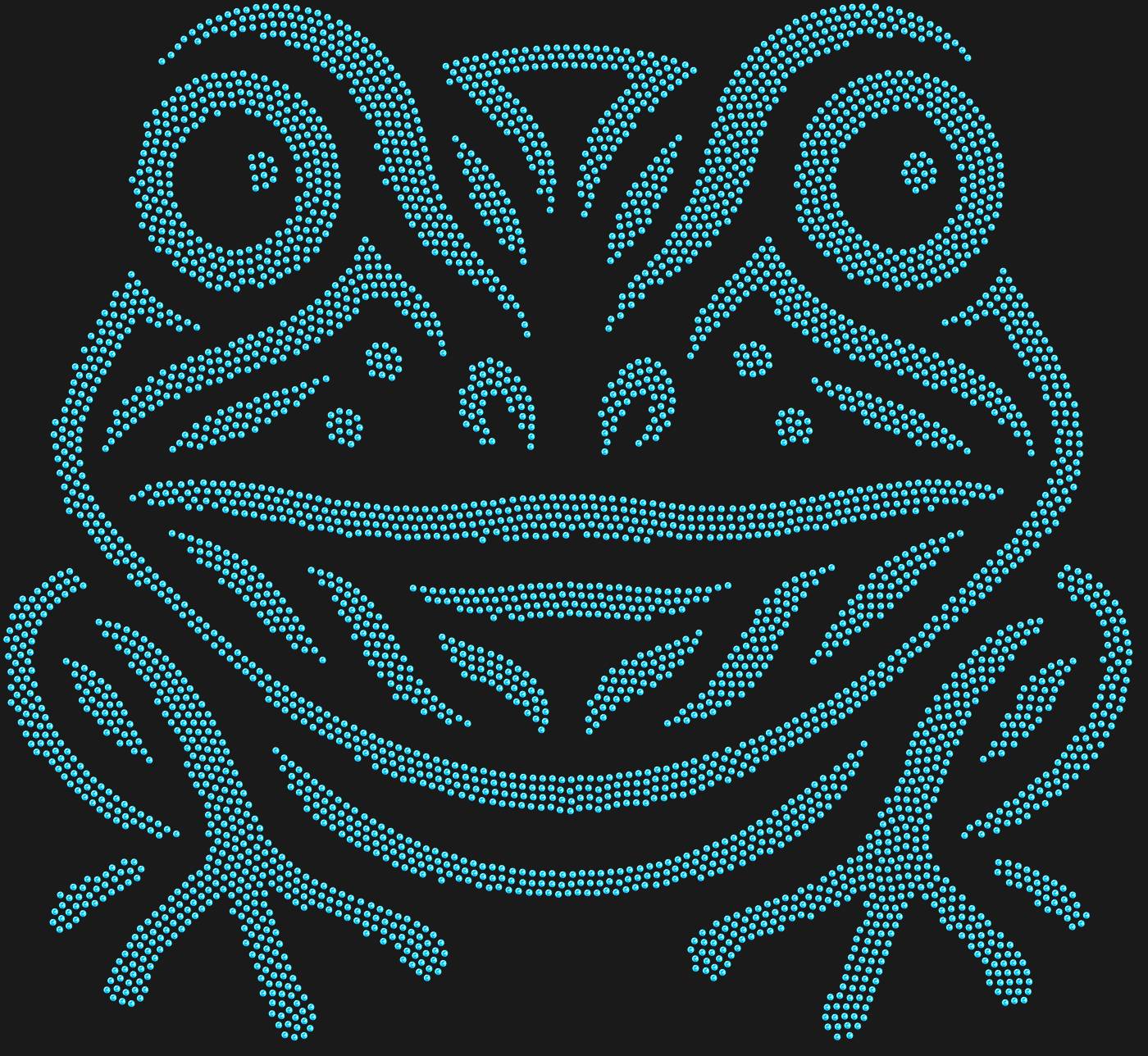 Трафарет Маска Лягушка - Центральная Америка — FROGMASK1