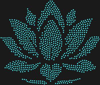 "Lotus" Diamond Painting Kit. 971 rhinestones. An image bringing light, purity, and tranquility, filling your project with an atmosphere of harmony.