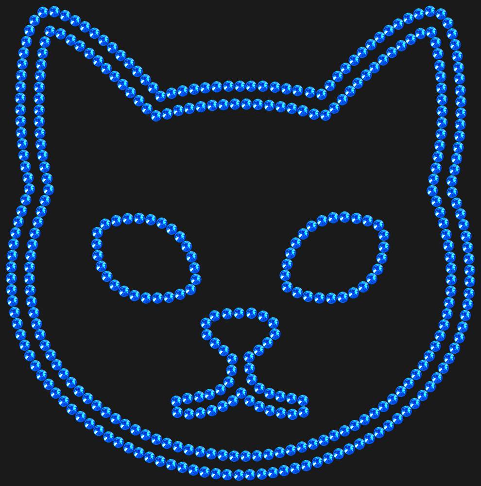 Трафарет Cat — RHT_CAT1_SS10_SAPPHIRE