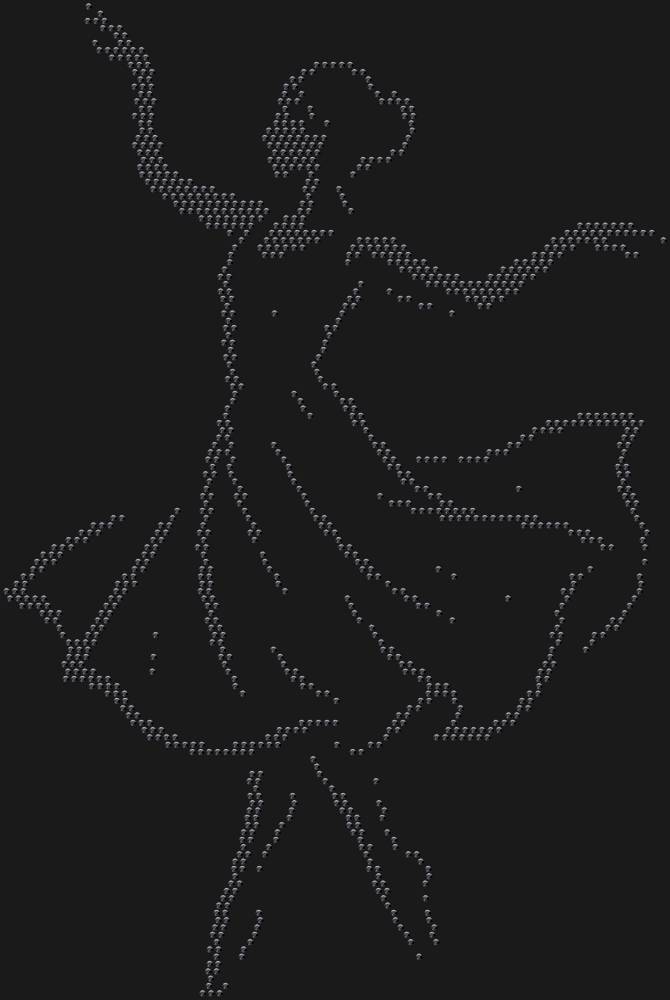 Трафарет Dancer — RHT_DANCER1_SS16_JET_BLACK