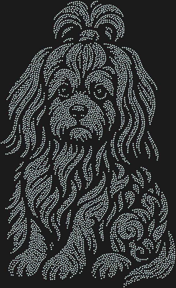 Трафарет Ши-тцу — RHT_SHIHTZU1_SS6_CRYSTAL_AB_DMC