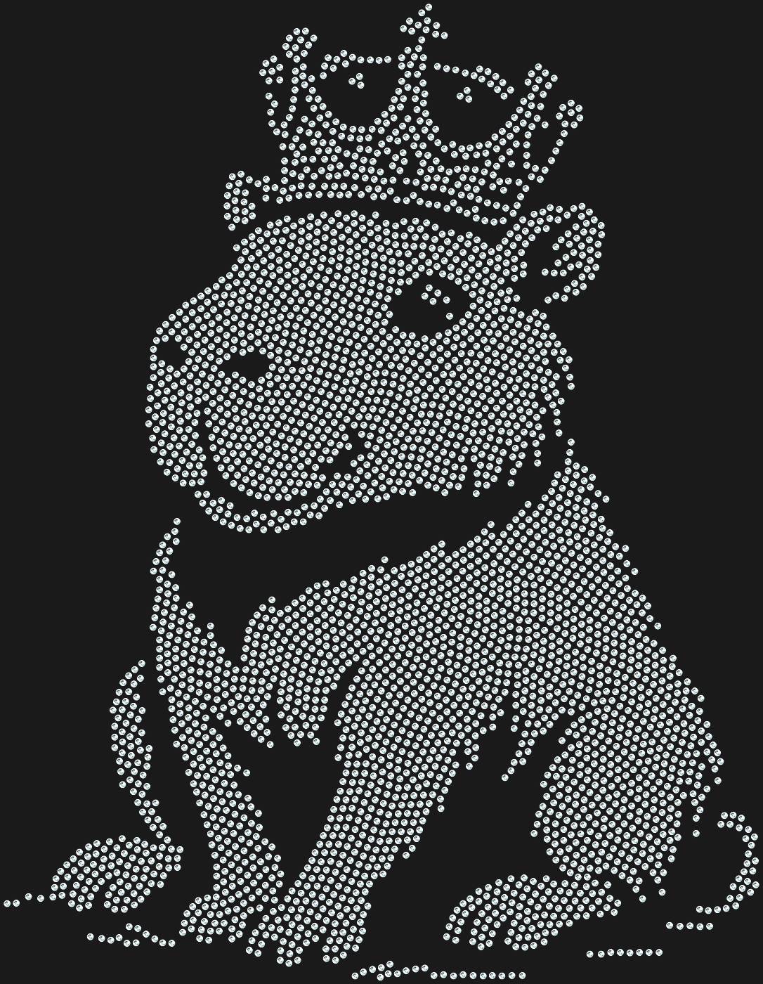 Трафарет Капибара в короне — CAPYBARACROWN1