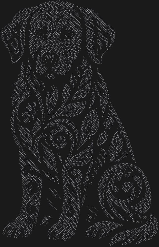 Трафарет Лабрадор-ретривер — RHT_LABRADOR1_SS16_JET_BLACK