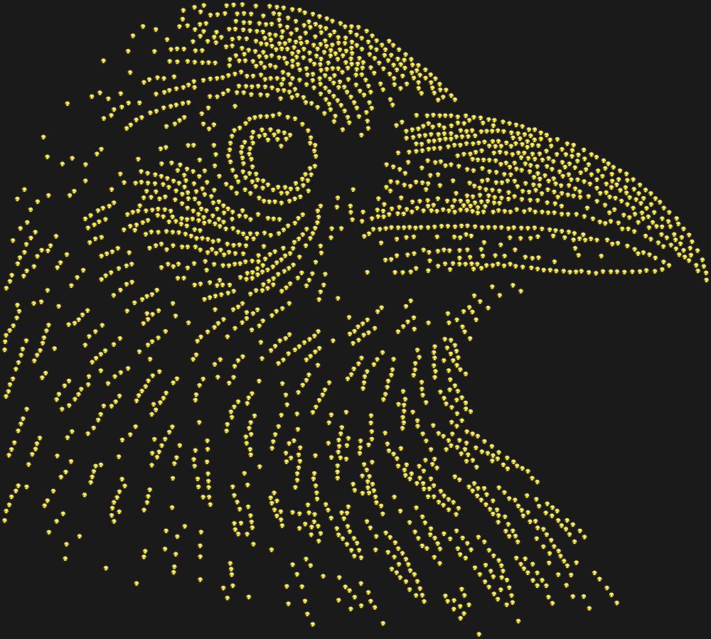 Трафарет Ворон — RHT_RAVEN1_SS16_GOLD