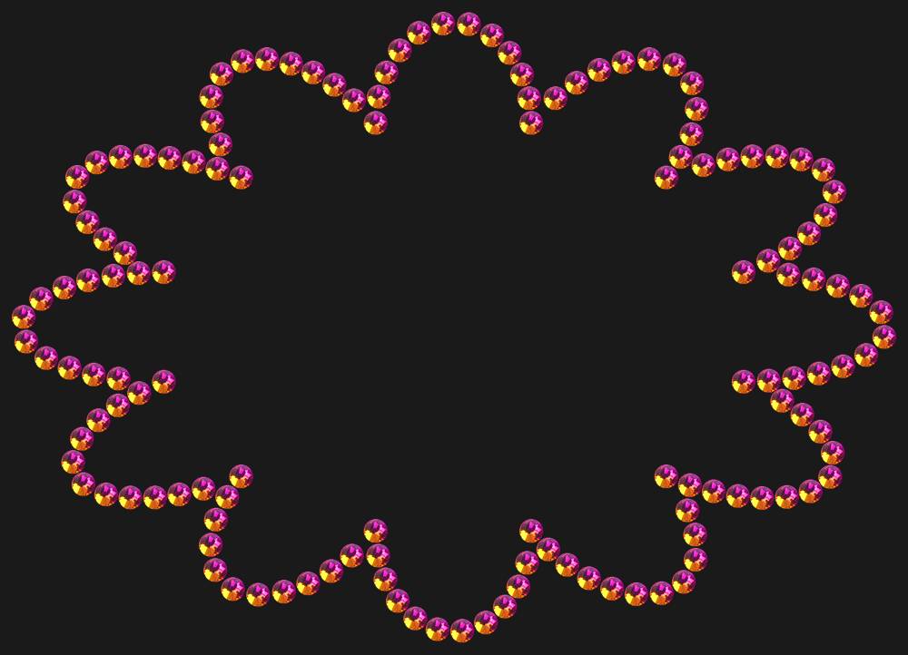 Трафарет Speech bubble — RHT_CLOUD1_SS16_RAINBOW