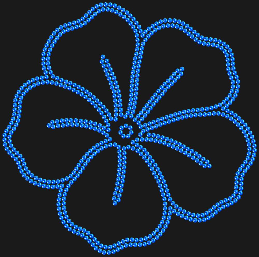 Трафарет Petunia — RHT_PETUNIA1_SS10_SAPPHIRE