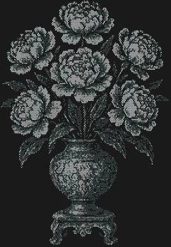 Букет пионов, мерцающий 10062 стразами – это не просто рисунок, а ода нежности, где каждый блик оживляет пышные лепестки, шепчущие истории любви и весеннего пробуждения.