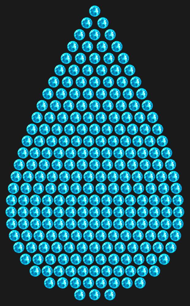 Трафарет A big drop — RHT_DROP3_SS16_AQUAMARINE