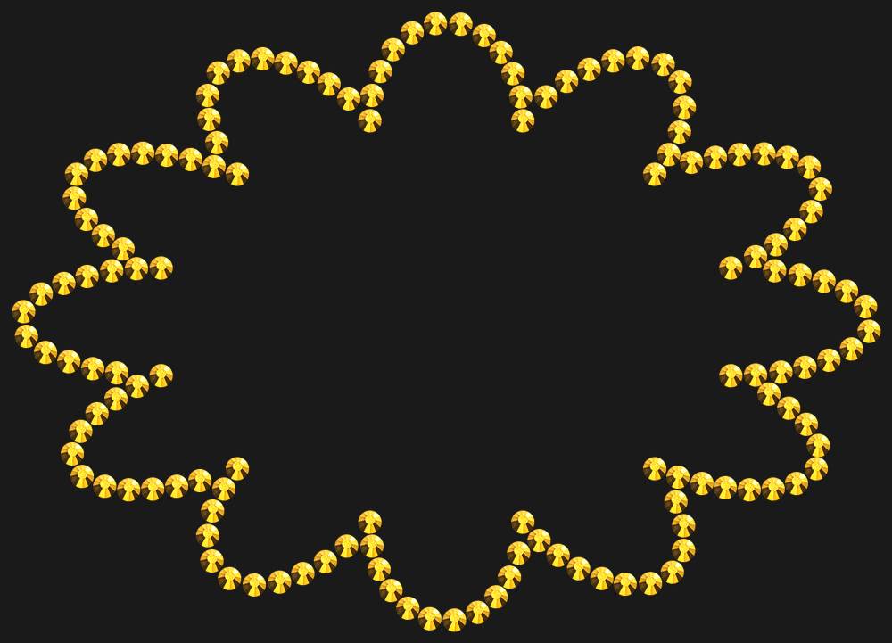 Трафарет Speech bubble — RHT_CLOUD1_SS10_GOLD