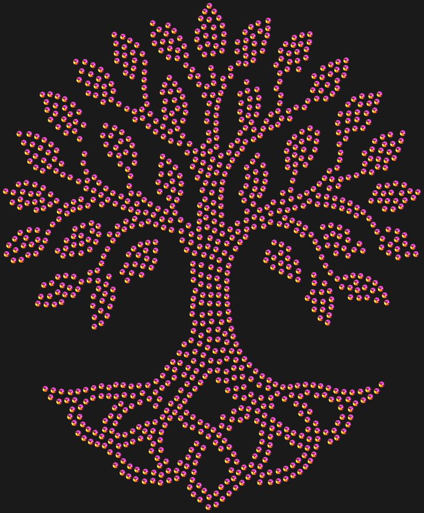 Трафарет Tree of Life — RHT_TREEOFLIFE1_SS16_RAINBOW