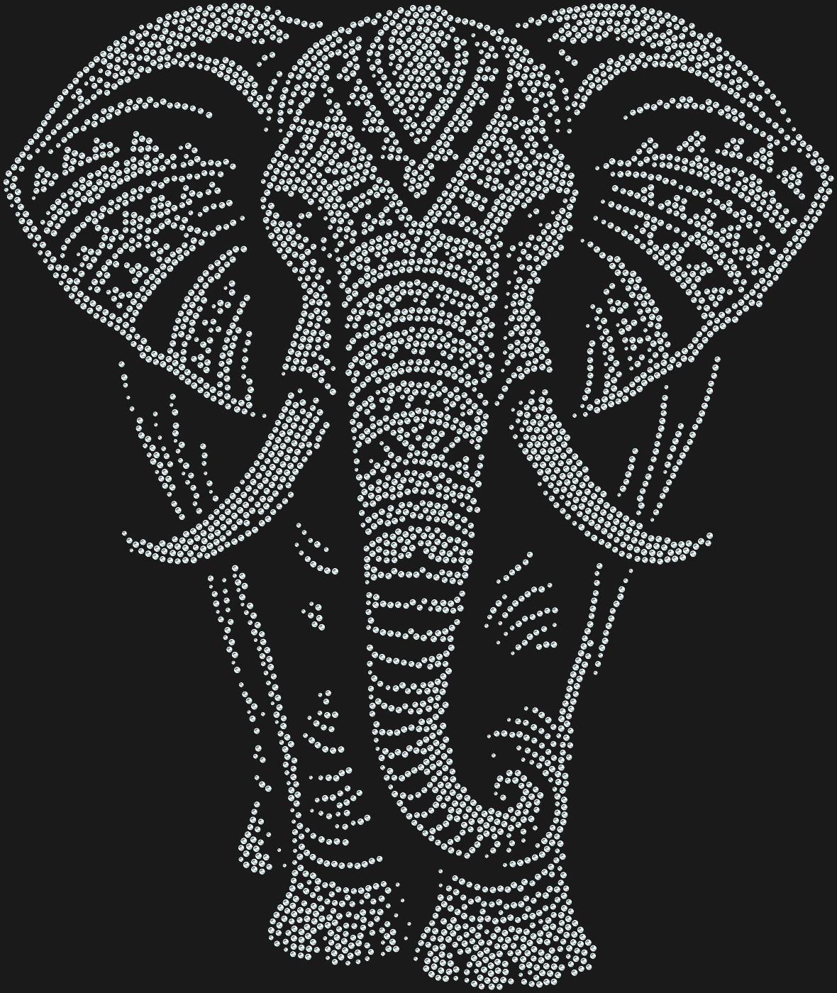 Трафарет Слон — ELEPHANT7