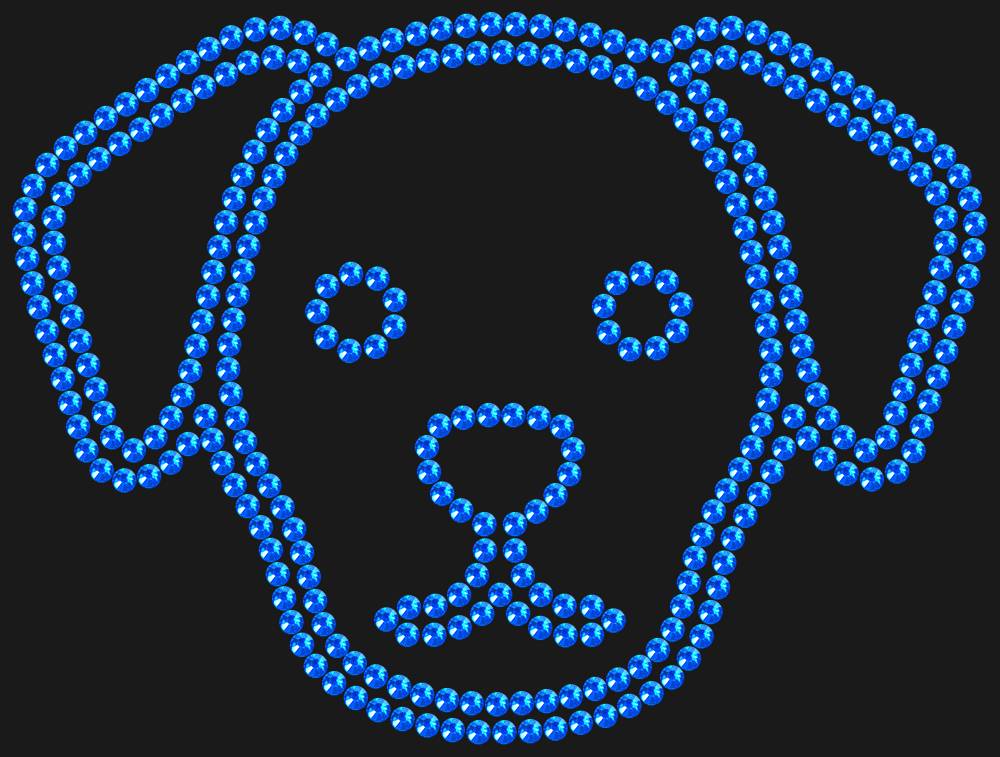 Трафарет Dog — RHT_DOG4_SS16_SAPPHIRE