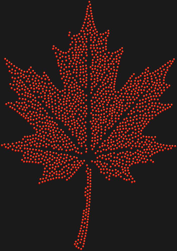 Трафарет Maple leaf — RHT_MAPLELEAF1_SS16_LT_SIAM