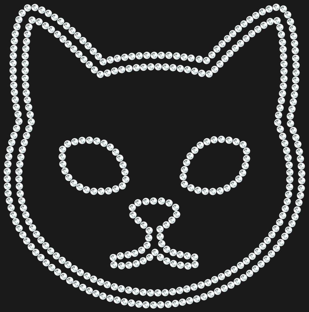 Трафарет Cat — RHT_CAT1_SS10_CRYSTAL_CLEAR