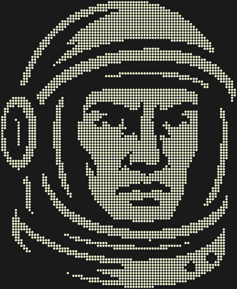 Трафарет Astronaut — RHT_COSMONAUT1_SS10_CRYSTAL_AB
