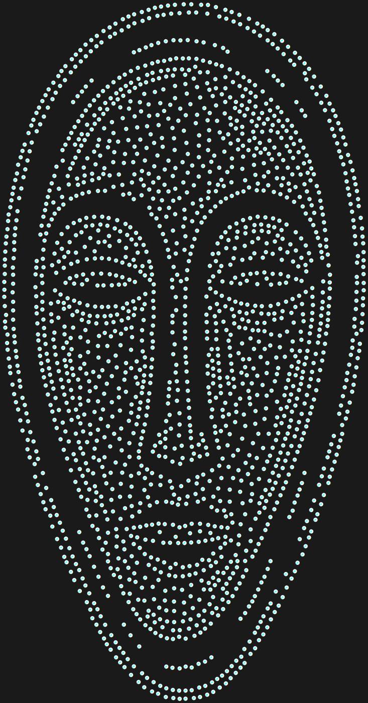Трафарет African-style mask — AFRICANMASK1