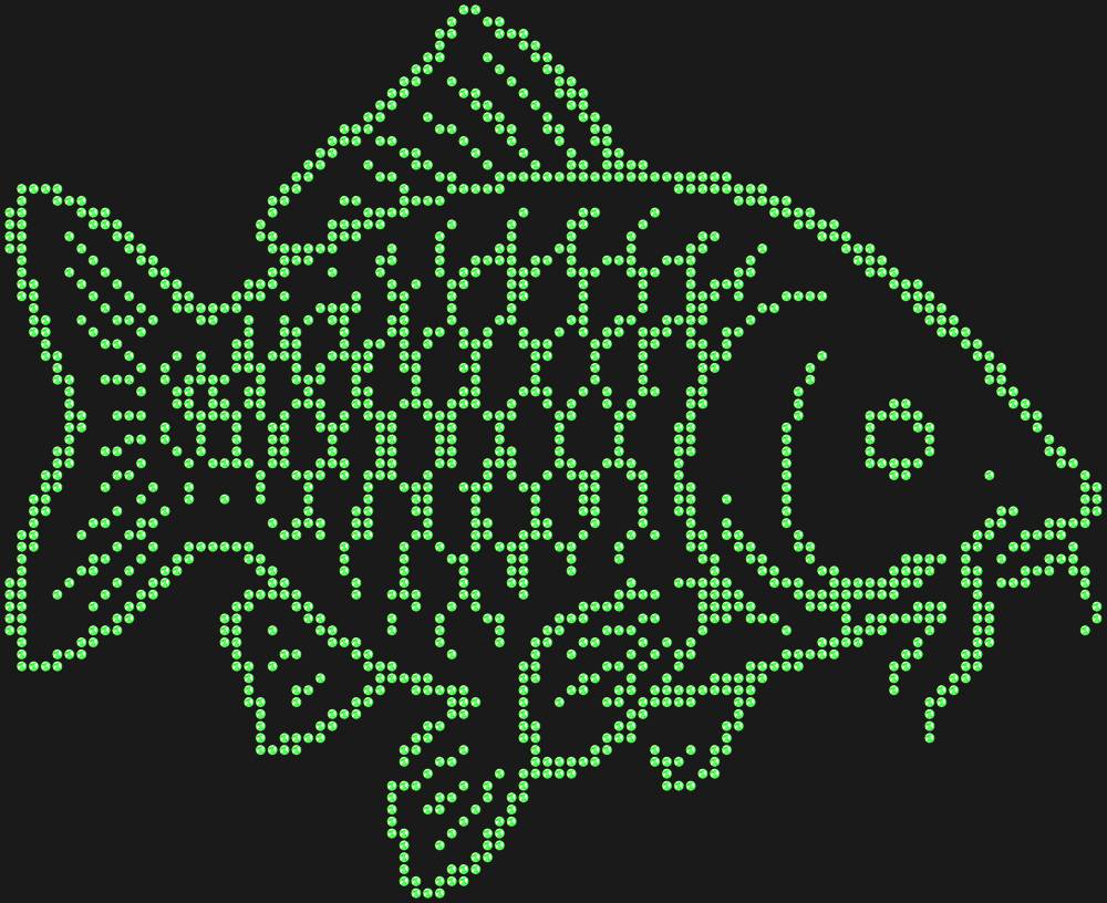 Трафарет Carp — RHT_CARP2_SS16_LT_PERIDOT