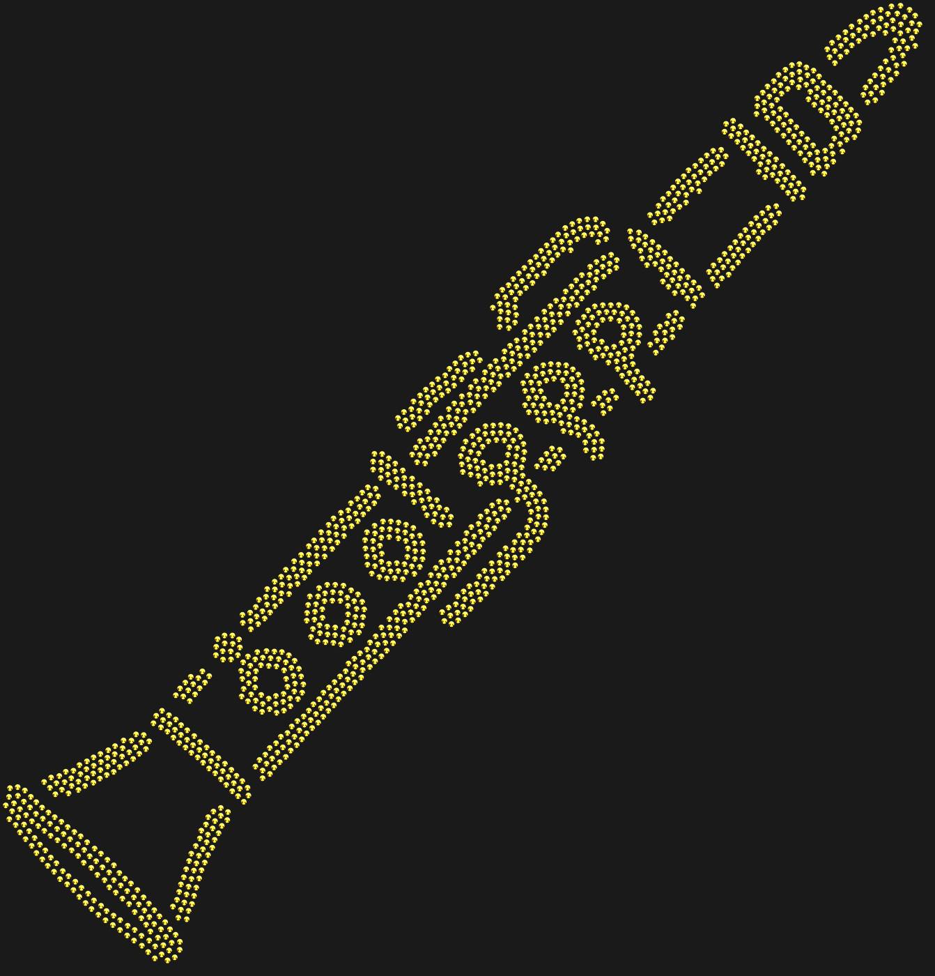 Трафарет Кларнет — CLARINET1