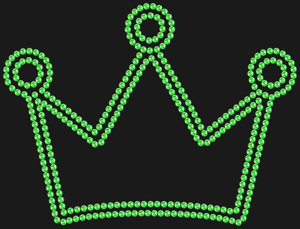 Трафарет Crown — RHT_CROWN1_SS16_LT_PERIDOT