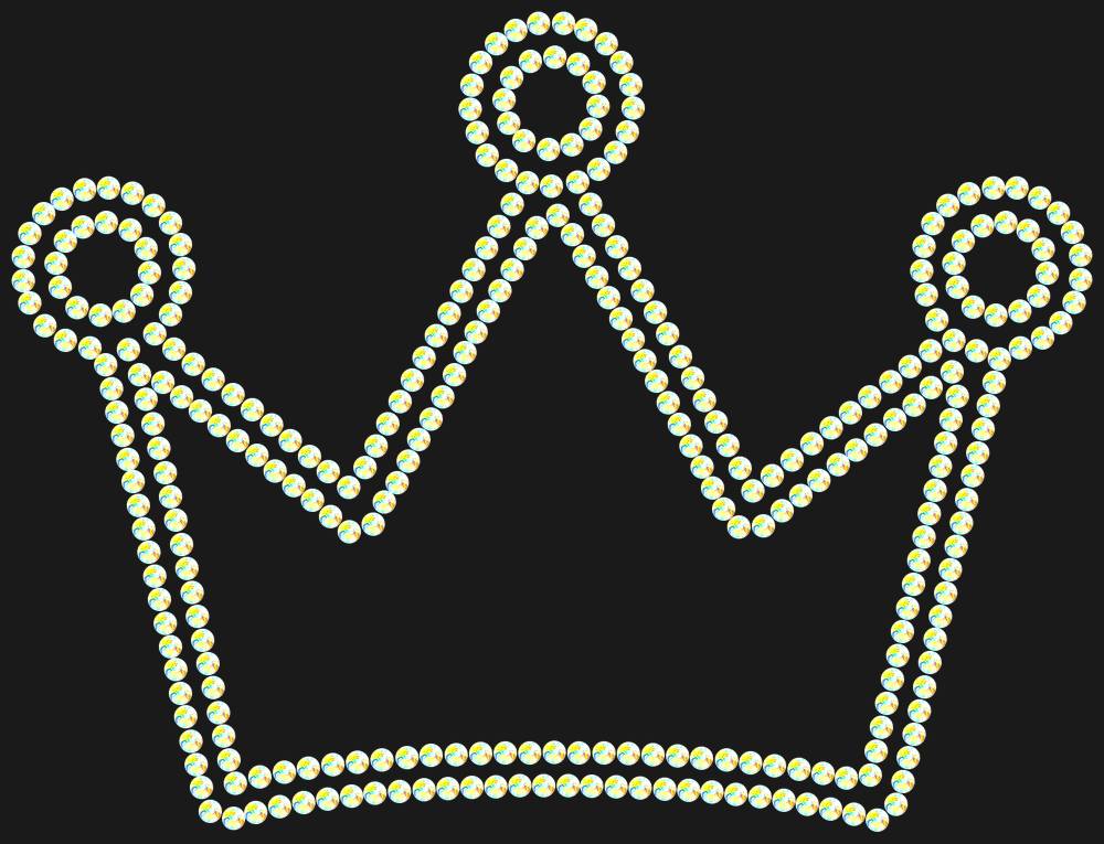 Трафарет Crown — RHT_CROWN1_SS12_CRYSTAL_AB